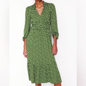 Boden Rosamund Jersey Midi Tea Dress